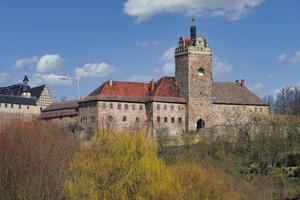 Bild vergrößern: Blick auf das Schloss Allstedt